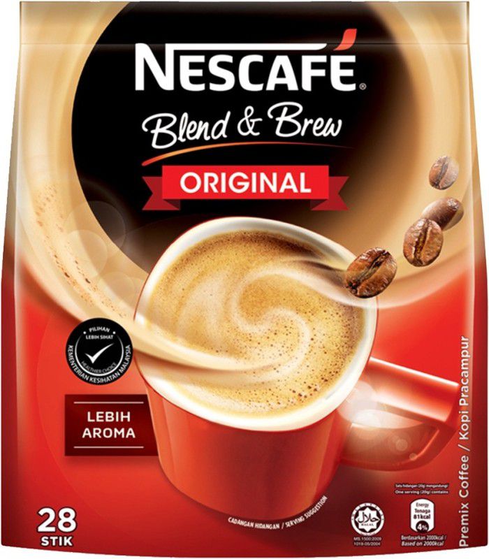 Nescafe Blend & Brew Original 3in1 28-Stick (Imported) Instant Coffee  (560 g)