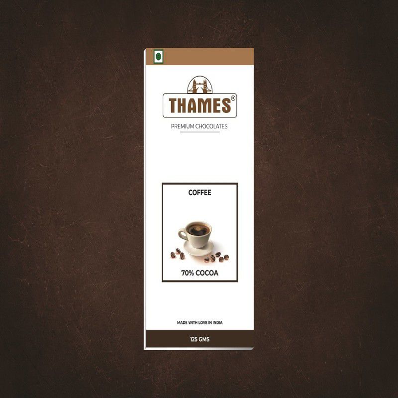 Thames Food Premium Coffee Flavored Chocolate Bars  (125 g)