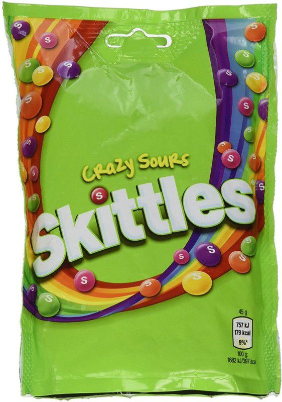 Skittles Sours Crazy Imported  (174 g)