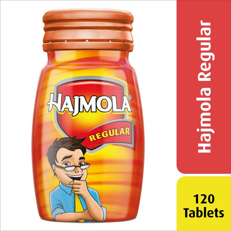 Hajmola Regular  (120 pieces)