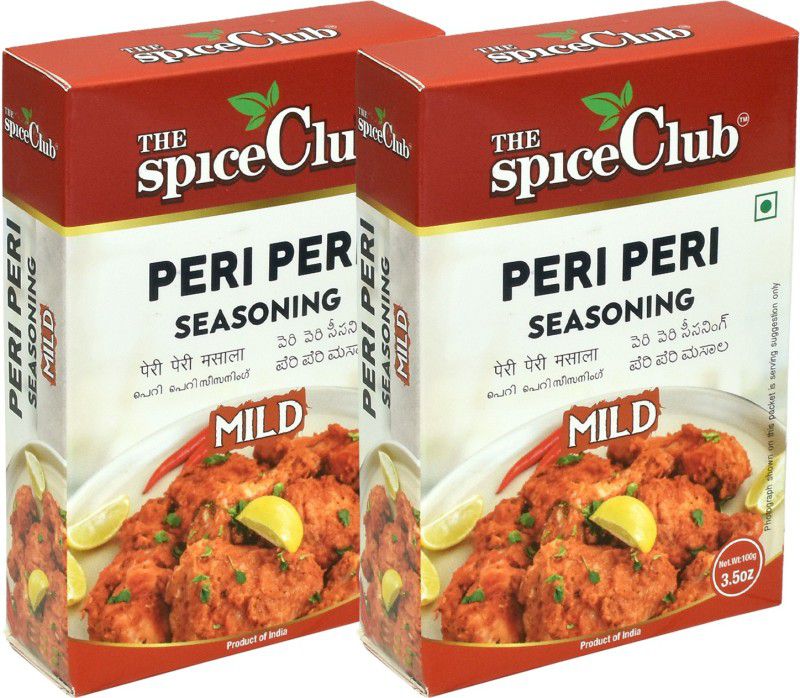 The Spice Club Peri Peri Seasoning MILD 100g - Pack of 2  (2 x 100 g)