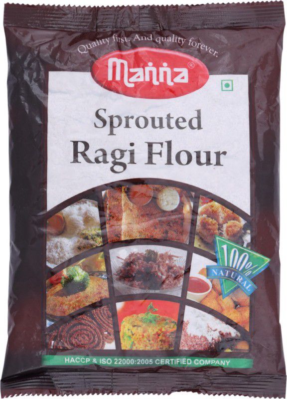Manna Sprouted Ragi Flour  (500 g)