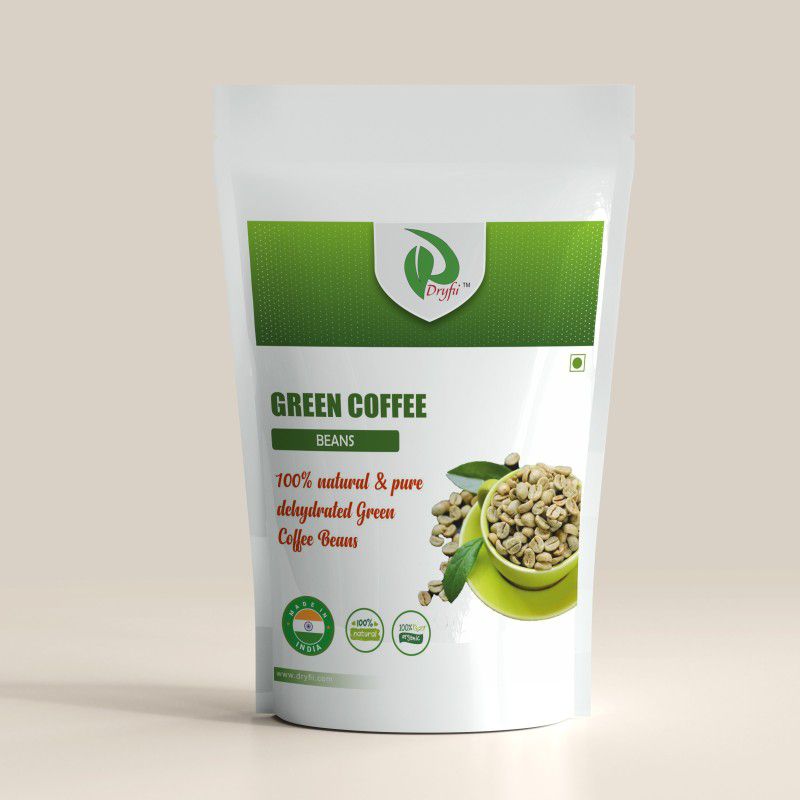 Dryfii Organic Green Coffee Beans 100% Unroasted Arabica AAA grade (500 G) For Immunity Building, Detox and Weight Loss Coffee Beans  (500 g)