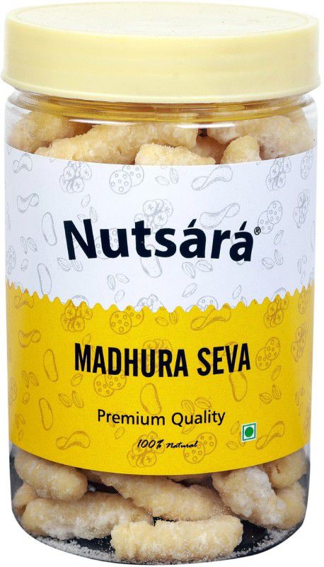nutsara Ready to Eat Kerala Madura Seva , Sweet Rice Flour Noodles Snacks 200 gm  (0.2 kg)