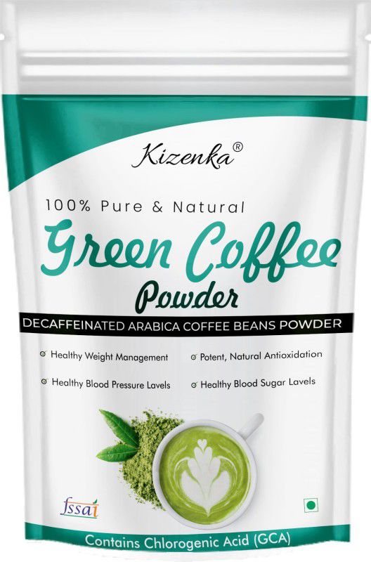 Kizenka Green Coffee Beans Powder For Weight Loss: 100 G Instant Coffee  (100 g, Green Coffee Flavoured)