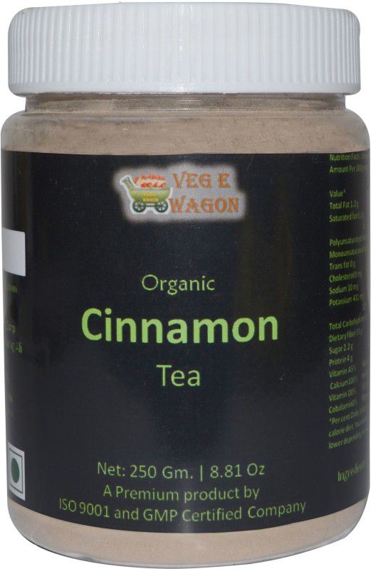 Veg E Wagon Organic Cinnamon Tea 250 In Pet Jar Cinnamon Tea Plastic Bottle  (250 g)