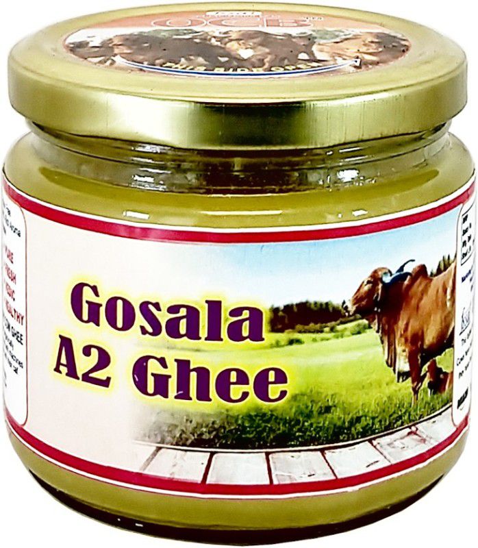OCB Gosala A2 Ghee A2 Milk Prepared Traditional Bilona method No Added Preservatives Ghee 250 g Plastic Bottle