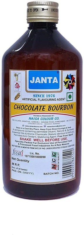 JANTA Chocolate Bourbon Artificial Food Flavour Essence for Dairy Products, Snack Food Chocolate Liquid Food Essence  (500 ml)