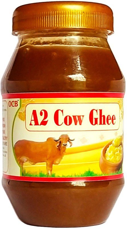 OCB 100% Pure A2 Gir Cow Desi Ghee (Made By Desi Cow Milk) Ghee 250 g Plastic Bottle