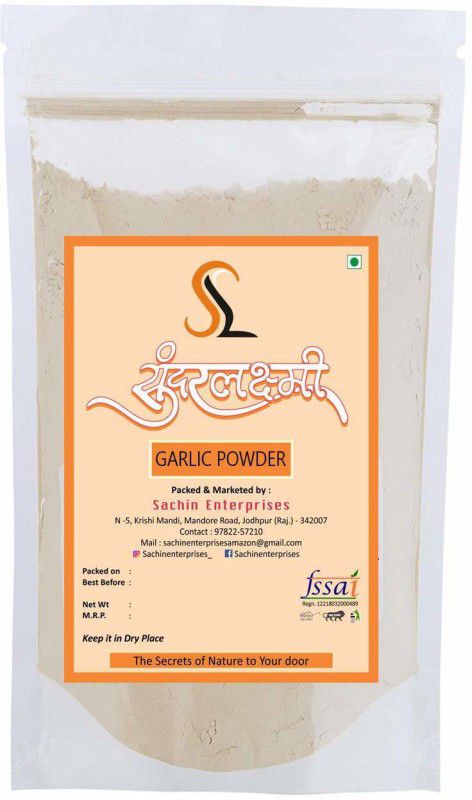 SundarLaxmi Ultra Fine Dry Garlic Powder - 200gm | Lahsun Powder  (200 g)