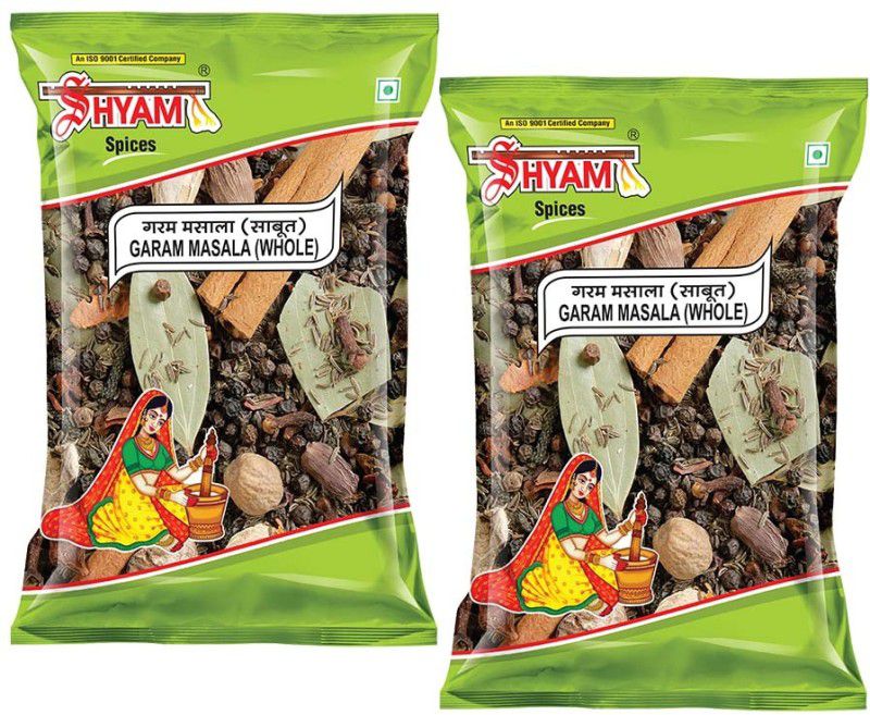 SHYAM Garam Masala Whole (Pack of 2)  (2 x 100 g)