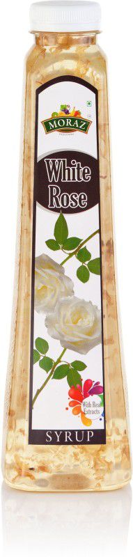 Moraz SHP-MO97 White Rose, Syrup 750ml (Pure, Homemade) for Food/Desserts/Sweets  (750 ml, Pack of 1)