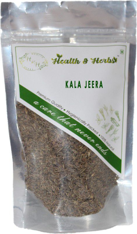 HEALTH & HERBS KALA JEERA - Shahi Jeera - Jeera Kala Asli - Green Cumin 400GRAM  (400 g)