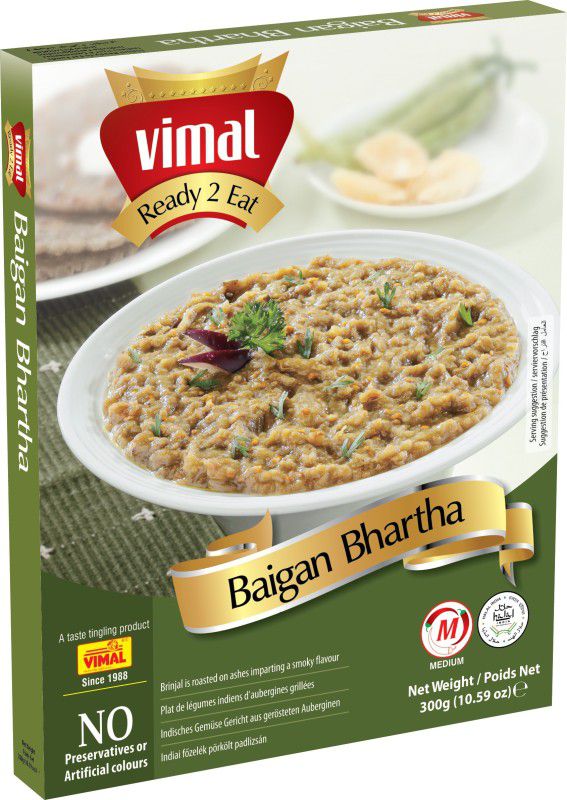 VIMAL Ready to Eat Baigan Bharta 300 g