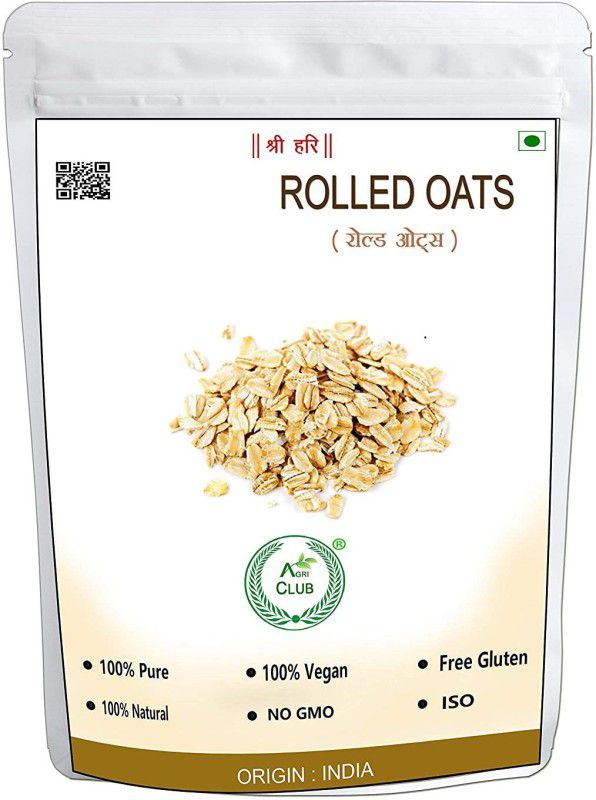 AGRI CLUB Essential Rolled Oats (200 Gm) Pouch  (200 g)