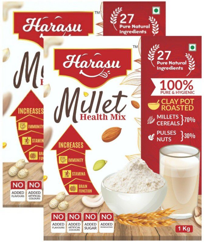 harasu Millet Health Mix (1kg * Pack of 2) 2 kg  (Pack of 2)