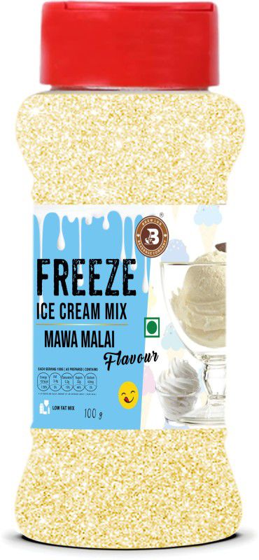 Brew Lab Instant Mawa Malai Freeze Ice cream Mix Powder |For Tasty & Delicious IceCream 100 g