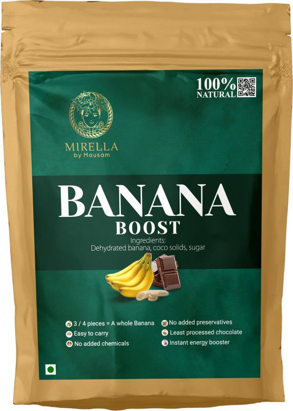 MIRELLA by Mausam Dried Banana Boost Bananas  (200 g)