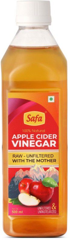 Safa Apple Cider Vinegar, Raw, Natural, with Mother Vinegar  (500 ml)