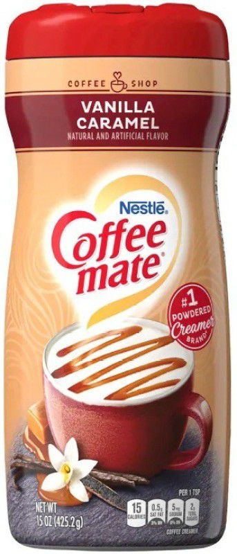 NESTLE Coffee Mate Vanilla Caramel Imported 425.2gms Instant Coffee  (425.2 g, Vanilla Flavoured)
