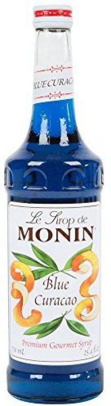 Monin Blue Curacao Syrup, 1L Blue Curacao  (1 L, Pack of 1)