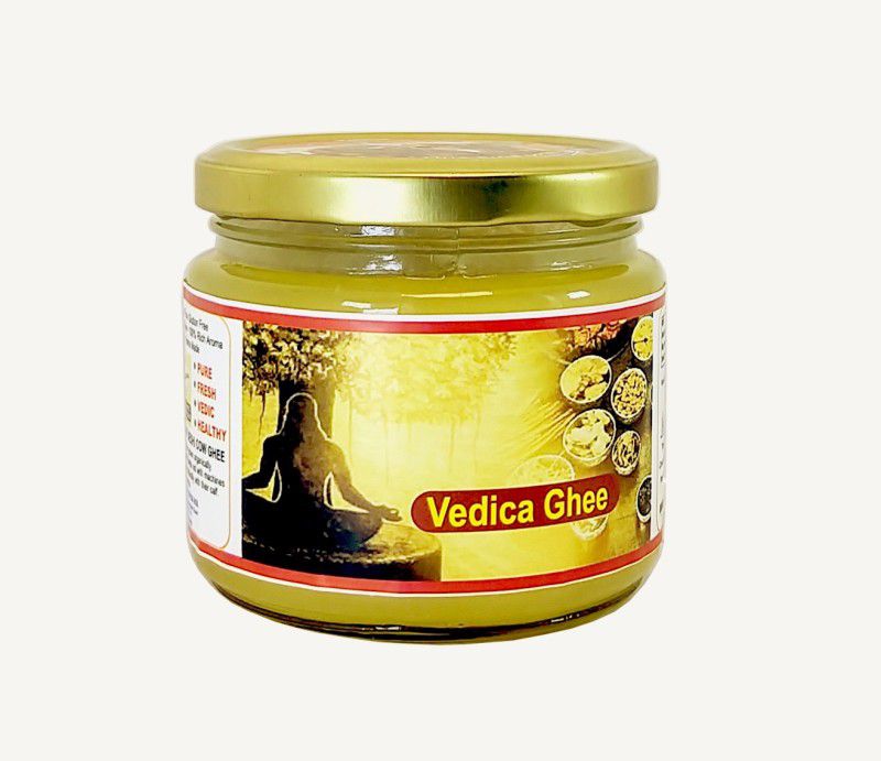 OCB Vedica Ghee 100% Pure A2 Gir Cow Desi Ghee (Made By Desi Cow Milk) Ghee 250 g Glass Bottle