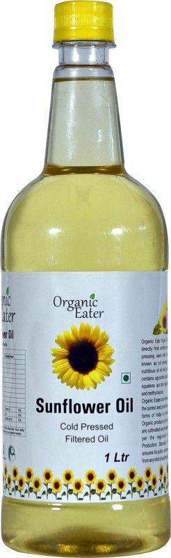 Organic Eater Sunflower Oil 1 Ltr ( Surajmuki ka Tel ) Sunflower Oil Plastic Bottle  (1000 ml)