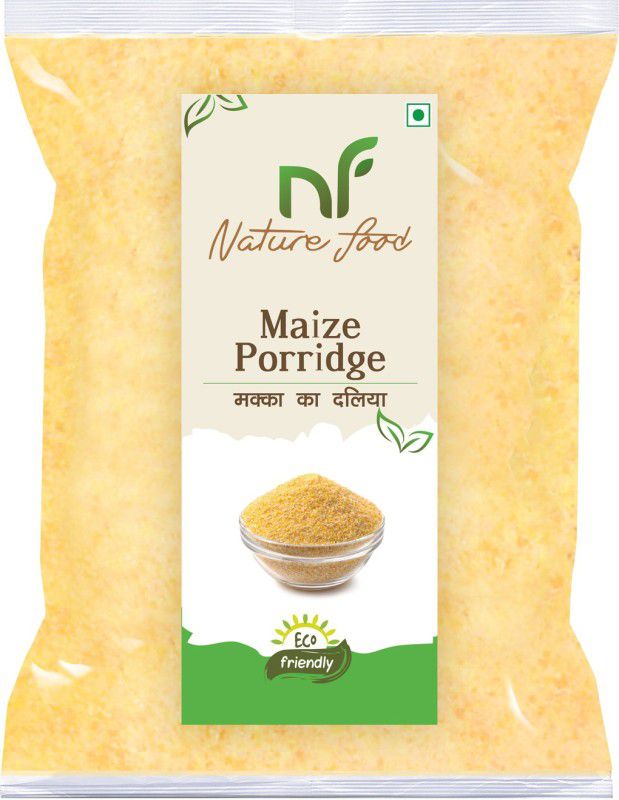 Nature food Best Quality Maize Porridge / Makka Daliya (Corn ) - 5KG Pack Pouch  (5 kg)