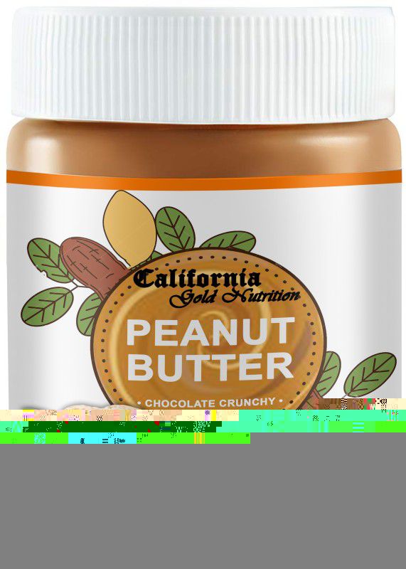 California Gold Nutrition Chocolate Crunchy Peanut Butter 425g | Rich in Protein Advanced 425 g