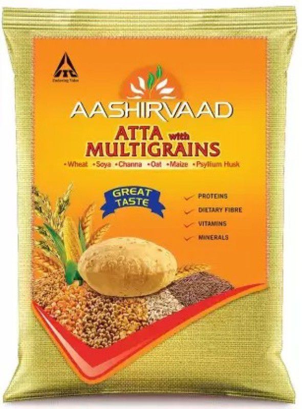 AASHIRVAAD ATTA WITH MULTIGRAINS 3KG  (3 kg, Pack of 3)