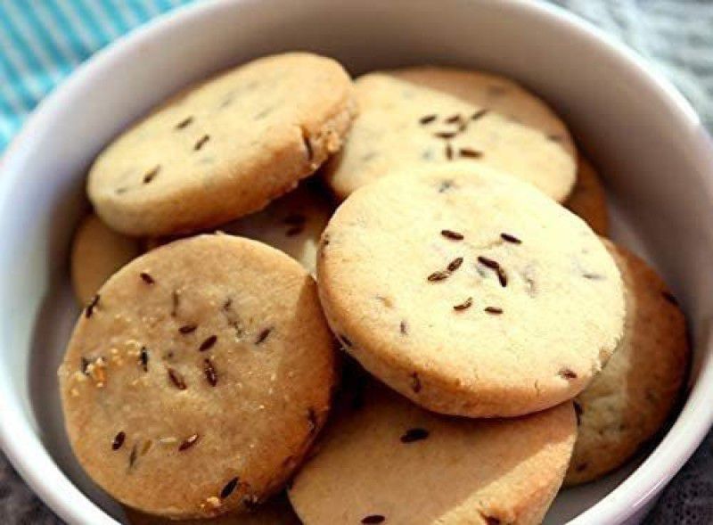 Freshtige Ajwain Cookies | Biscuits | Tea Time Snacks Biscuits Cookies  (400 g)