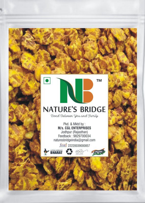 Nature's Bridge Chana Jor Garam / Low Fat Black Chana Jor Garam (Namkeen Snacks) - 1.8 Kg  (1800)