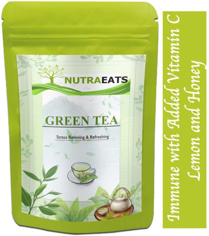 NutraEats Green Tea for Weight Loss | 100% Natural Green Loose Leaf Tea | Honey, Lemon, Immunity Booster Flavor Green Tea Pouch Pro (T817) Green Tea Pouch  (1000 g)