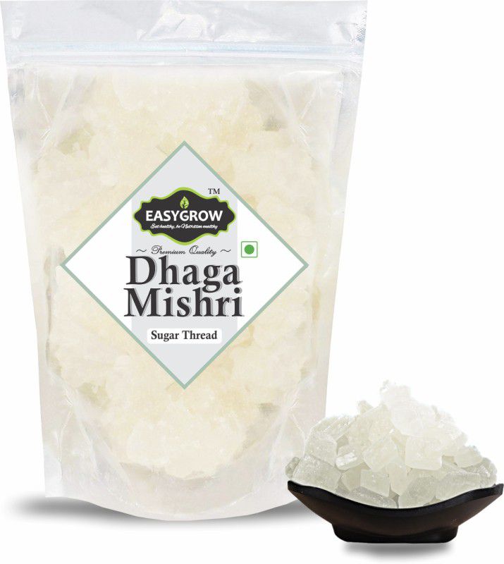 Easygrow Dhaga Mishri - 400gm Sweet Sugar Thread Crystals Sugar  (400 g)