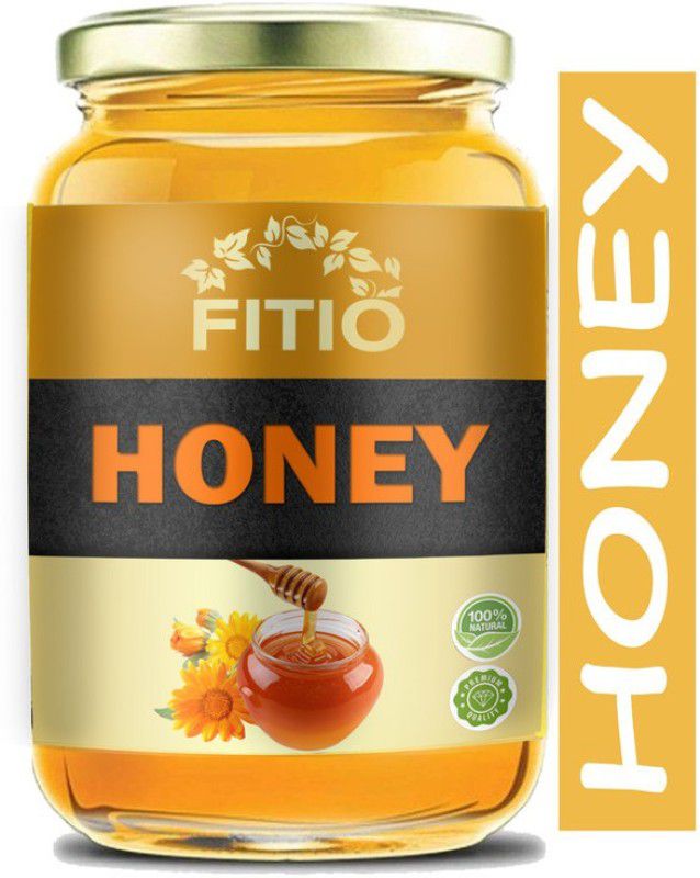 FITIO Nutrition Raw Honey Unprocessed Unpasteurized Pure natural organic honey for weight loss (H12) Premium  (250 g)