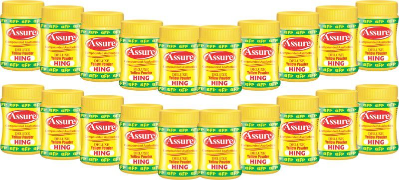 ASSURE DELUXE HING YELLOW POWDER- 100GM (PACK OF 20)  (20 x 100 g)