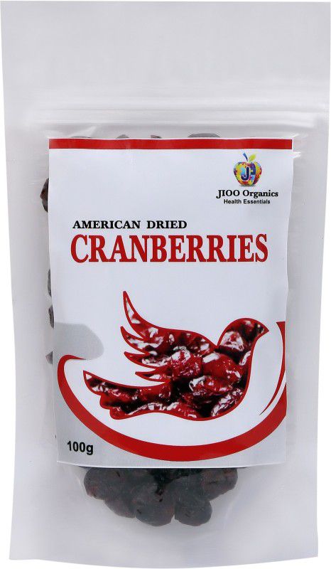 Jioo Organics Cranberries, cranberry_Pack Of 100 g Cranberries  (100 g)