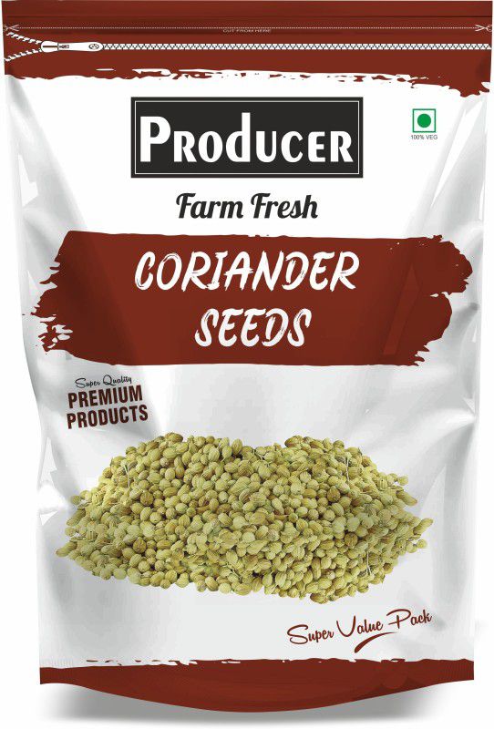 PRODUCER Whole Coriander Seeds / Sabut Dhaniya, 900g  (2 x 450 g)
