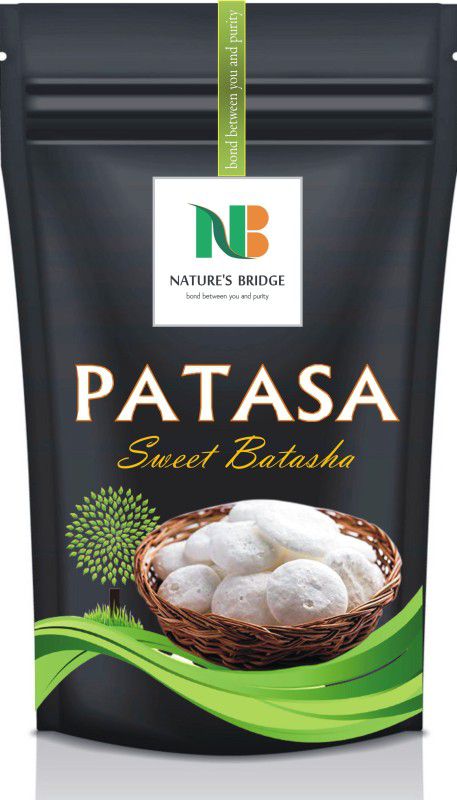 Nature's Bridge Patasa I Batasha I Sugar Drop Candy I Batashe (Festive Prasad) - 900 Gm Sugar  (900 g)