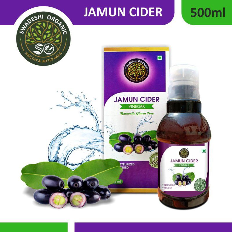 swadeshi organic JAMUN CIDER VINEGAR 500ML Vinegar  (500 ml)