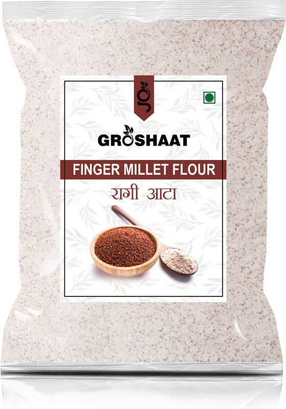 Groshaat Ragi Atta ( Finger Millet Flour ) - 500 Grm (Pack of 1)  (500 g)