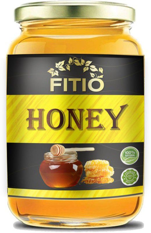 FITIO Nutrition Raw Honey Unprocessed Unpasteurized Pure natural organic honey for weight loss (H13)  (250 g)