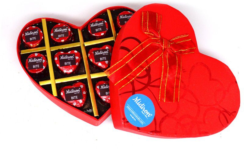 Midiron Chocolates Gift for Girlfriend, Wife, Husband, Boyfriend |Birthday Gift Set Fudges  (300 g)