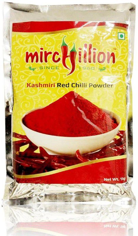 Mirchillion Kashmiri Stemless Chilli Powder - 1000 gm  (1000 g)