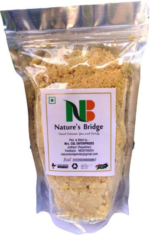 Nature's Bridge Ayurvedic Sugar / Gur Shakkar / Musti Shakkar / Musti Khand - (400 gm) Powder Jaggery  (400 g)