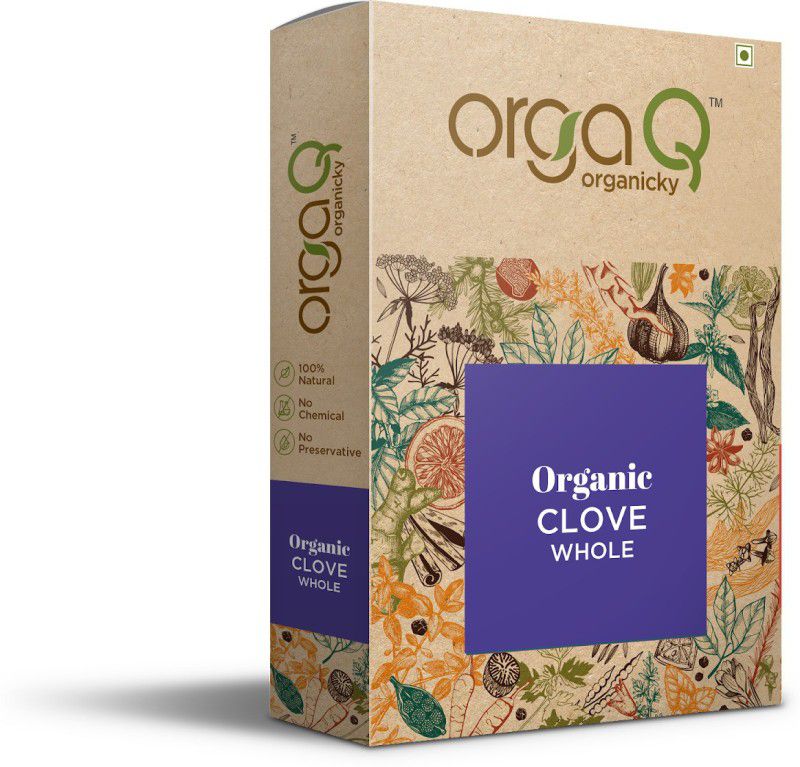 OrgaQ Organicky Organic Clove Whole (Laung)  (50 g)