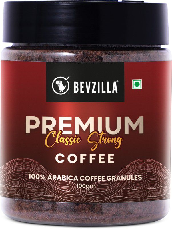Bevzilla 100% Arabica Coffee Powder - 100gms | Premium Coffee | Classic Strong Instant Coffee  (100 g)