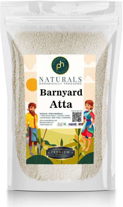 PH Organic Barnyard Millet Flour 500 G Freshly made  (500 g)