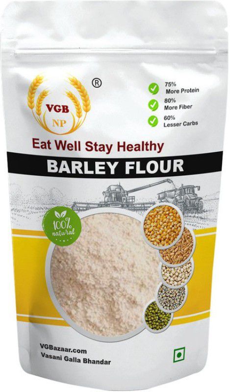 VGBNP 100% Natural & original Barley Flour (Joo ka Atta) Jau, Jaw Flour, Java Powder  (0.5 kg)
