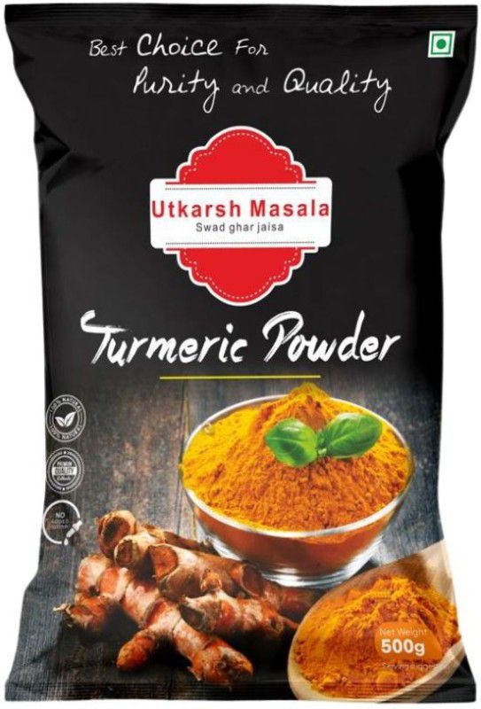Utkarsh Natural Turmeric Powder | Haldi Powder 500gm  (500)